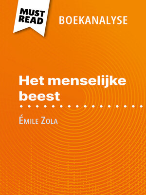 cover image of Het menselijke beest van Émile Zola (Boekanalyse)